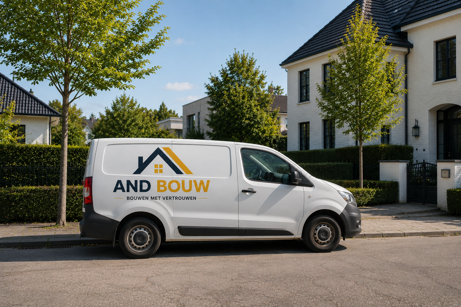 AND BOUW bedrijfsbus voor een woning